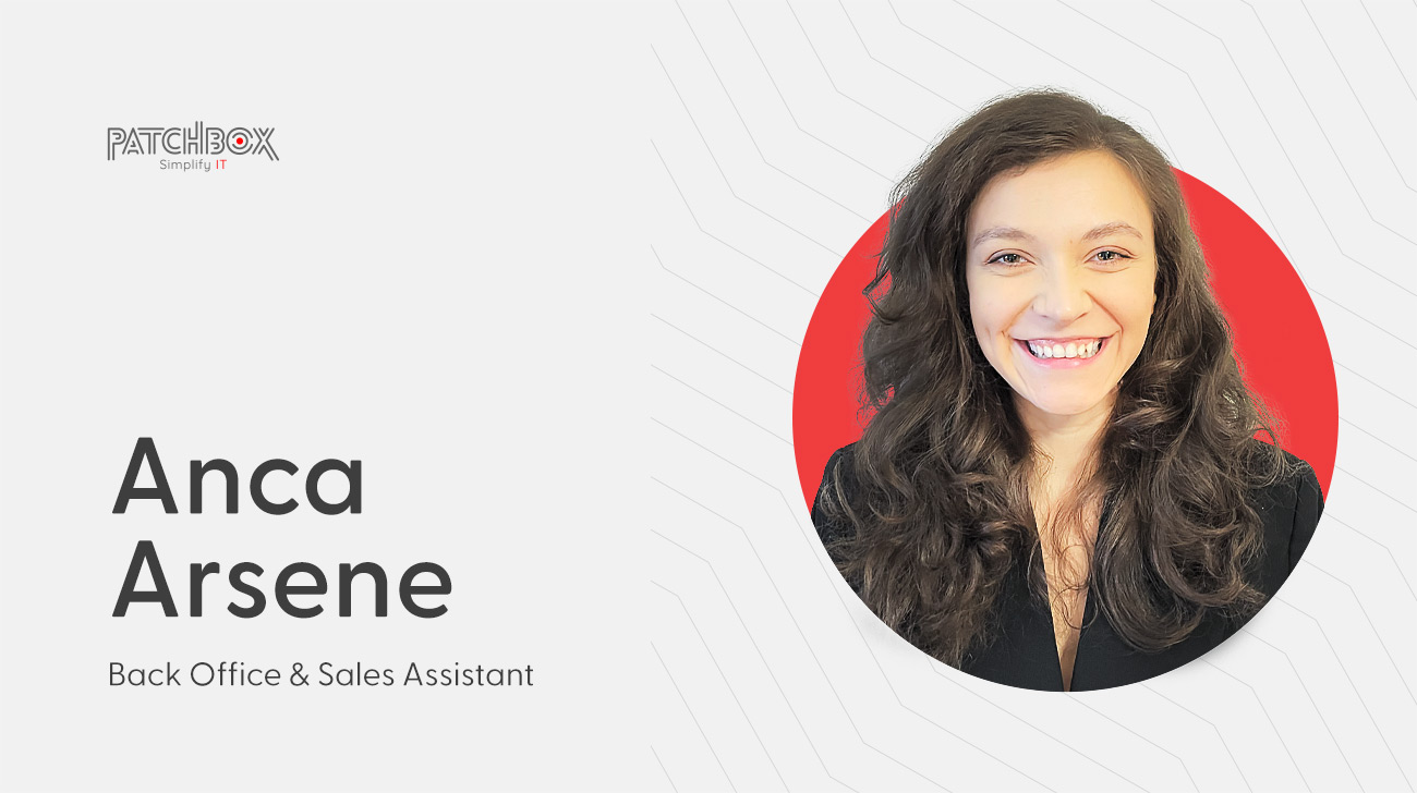 PATCHBOX Back Office & Sales Assistant - Anca Arsene