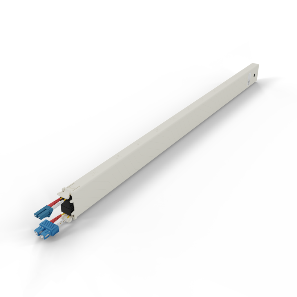 patchbox.one 30RU (1,8 m) światłowód do optymalnego zarządzania okablowaniem z systemem zwijanym