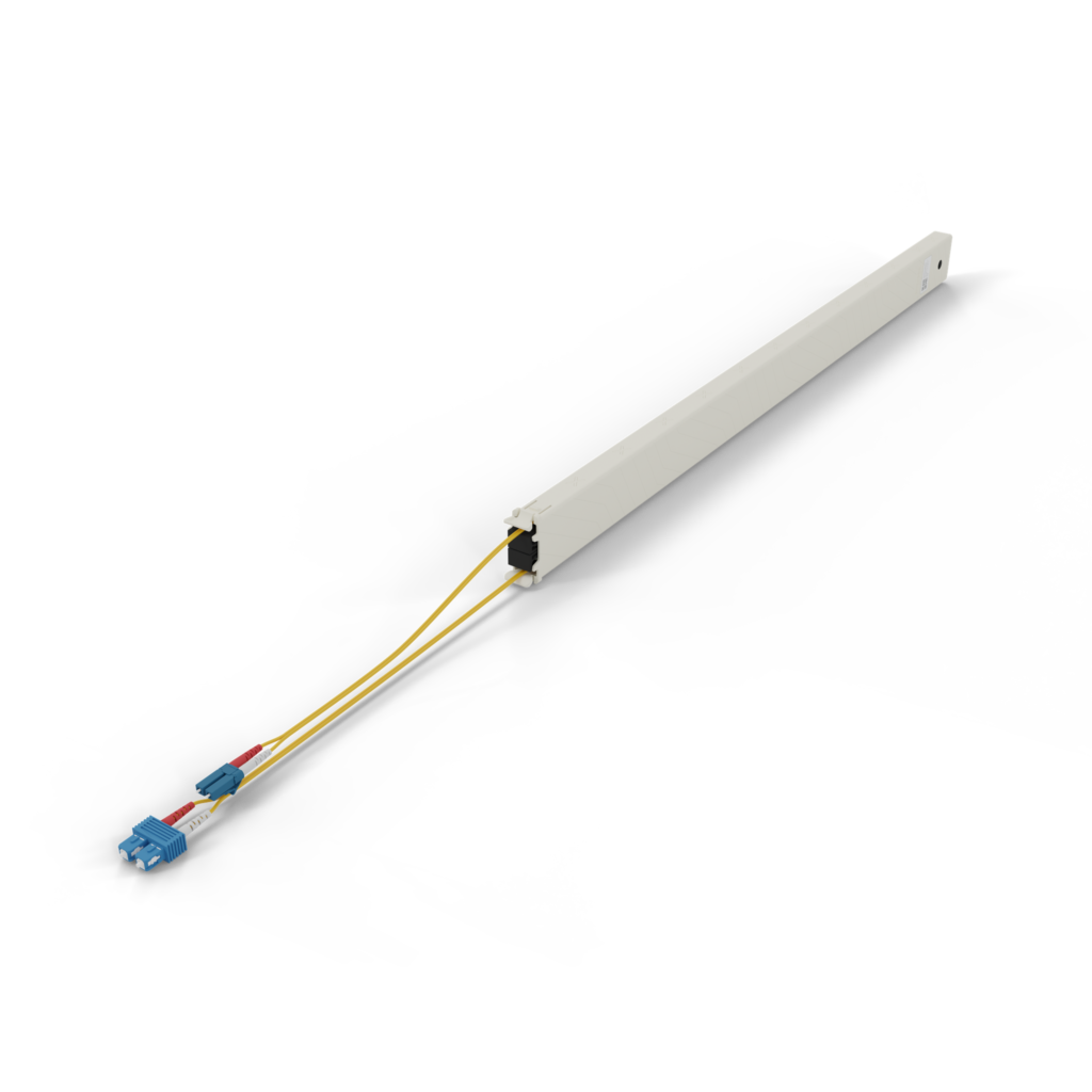 patchbox.one 46ru (2,5 m) światłowód do optymalnego zarządzania okablowaniem z systemem zwijanym