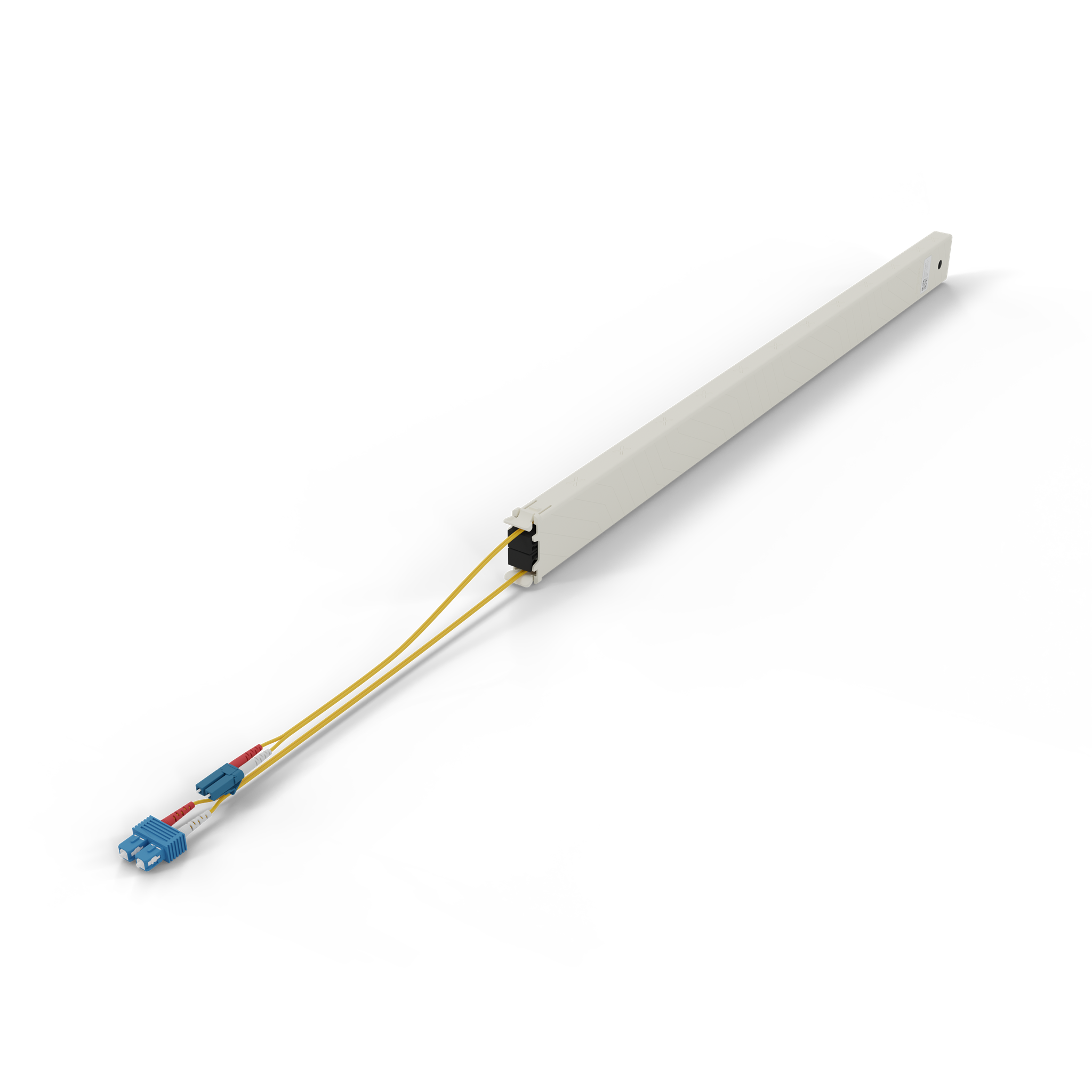 patchbox.one 46ru (2,5 m) in fibra ottica per una gestione ottimizzata dei cavi con sistema retrattile