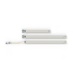 comparison of different patchbox.one fiber optic cassettes with lengths 0.8m (8RU), 1.8m (30RU), 2.5m (46RU). retractable patch cables for optimised cable management